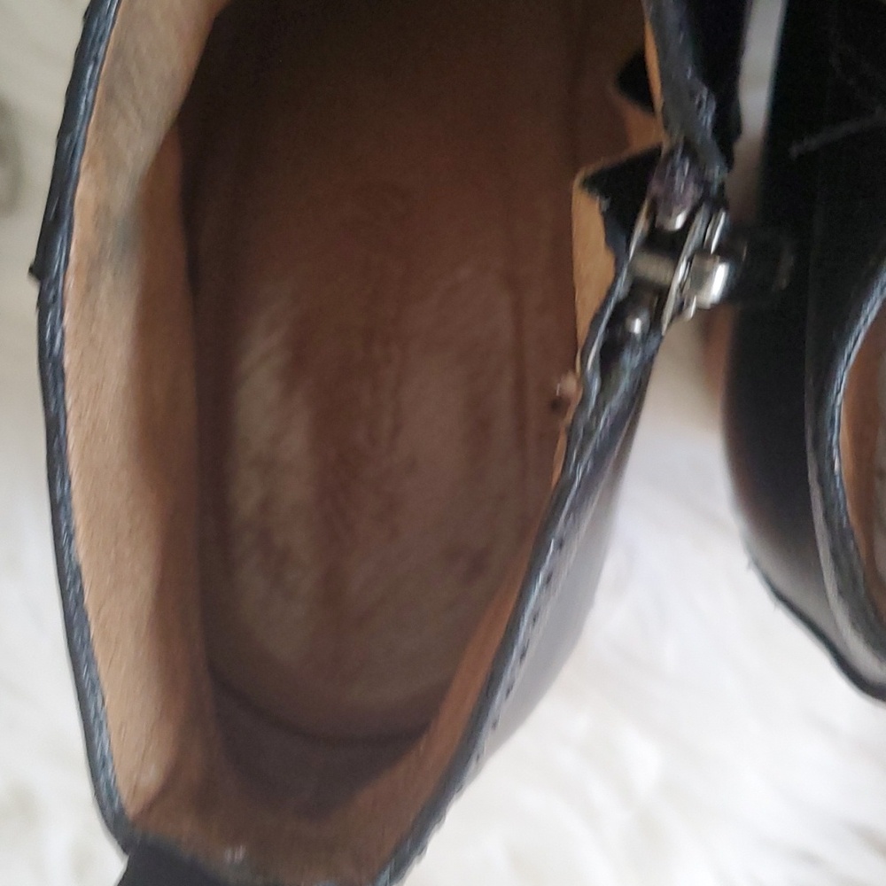 Madewell Brenner black leather ankle bootie size 8 - Picture 13 of 16